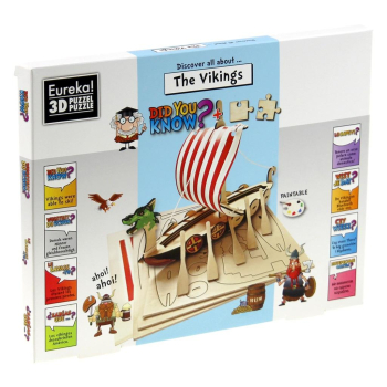 Łamigłówka drewniana Gepetto - Wikingowie